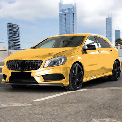 🔥Griglia Sportiva Griglia Nera Lucida Per Mercedes Classe A W176 12-15🔥