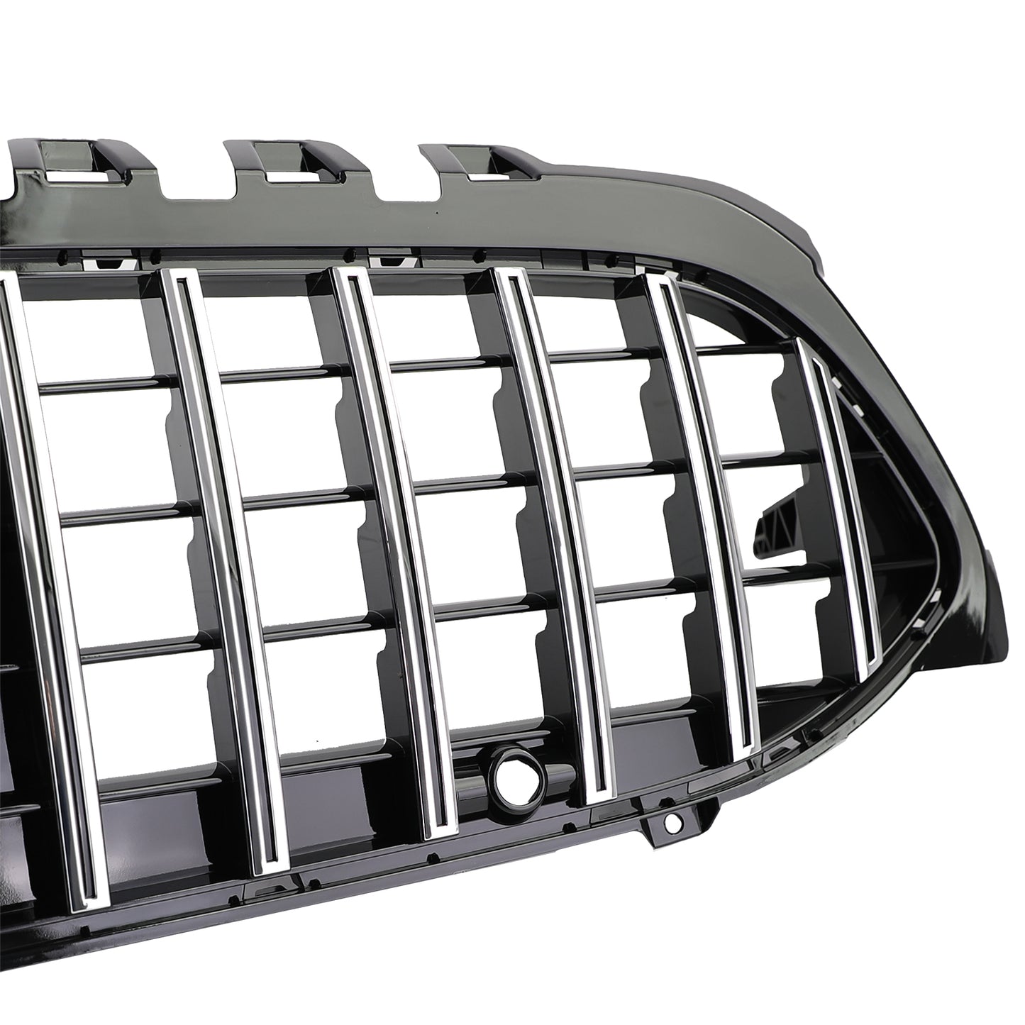 Griglia Sportiva Nera Cromata per Mercedes Classe A W177 V177 senza Telecamera