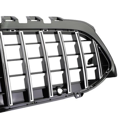 Griglia Sportiva Nera Cromata per Mercedes Classe A W177 V177 senza Telecamera
