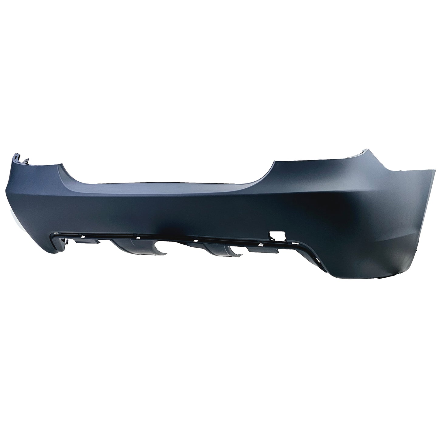 Paraurti posteriore + diffusore posteriore lucido per BMW E60 Berlina 03-07