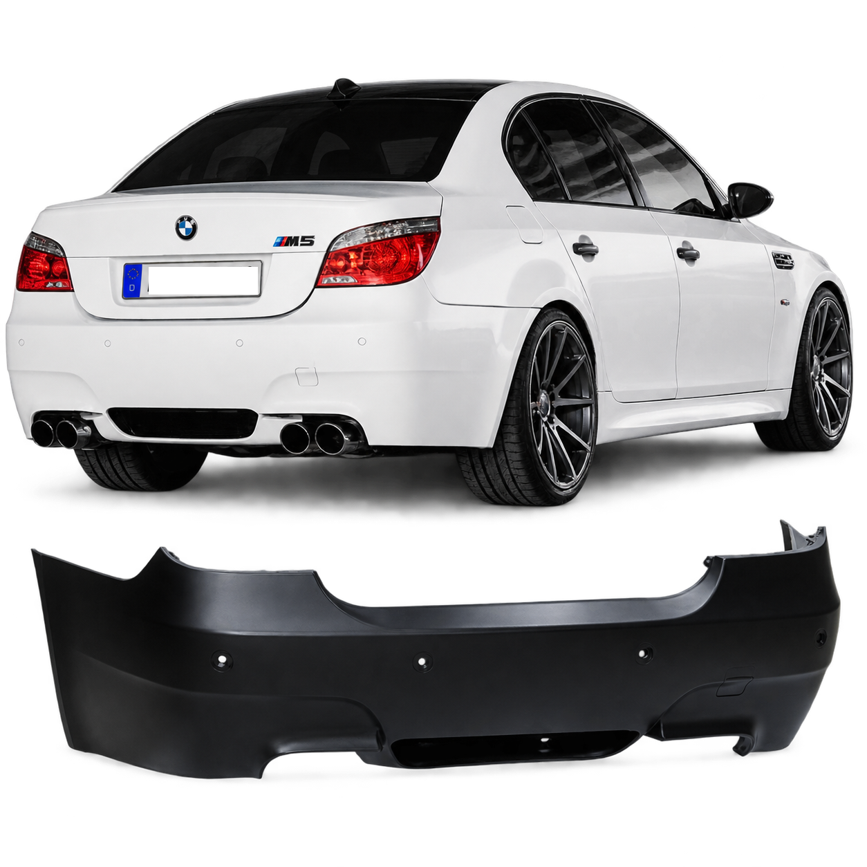 BODYKIT E36 + COUPE REAR LIGHTS WITH WHITE INDICATOR