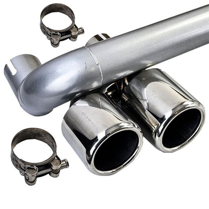 Terminale di scarico Duplex 4 Pipe Look Conversion adatto per BMW F30 F31 320 325 328 330