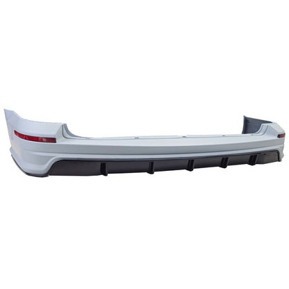 PARAURTI POSTERIORE PERFORMANCE CON DIFFUSORE NERO LUCIDO PER VW T6 / T6.1 2015+