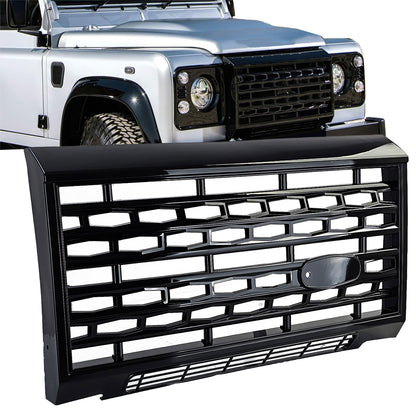 🔥Griglie Black Gloss adatta per Land Rover Defender LD 90 110 2007-2015🔥