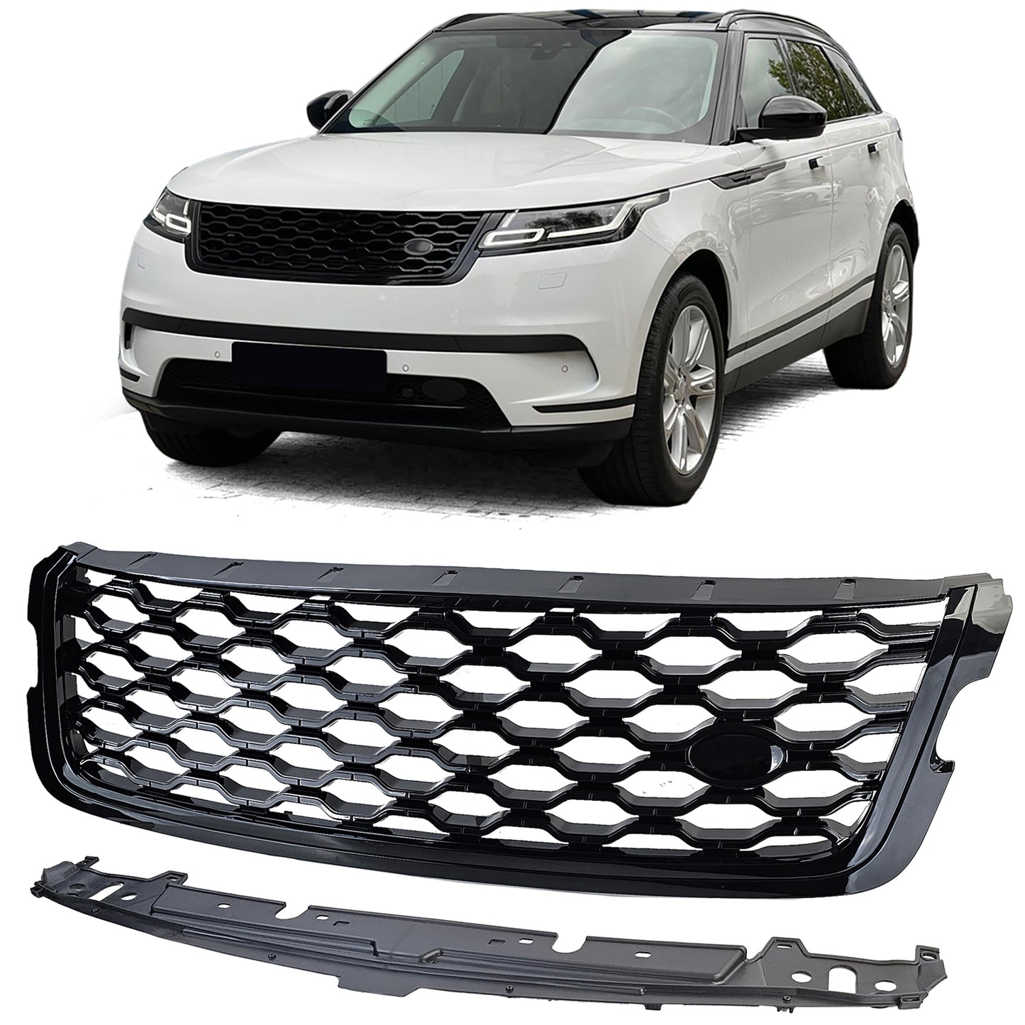 🔥Griglia Sport Nero Lucido adatto per Range Rover Velar L560 2017-2023🔥