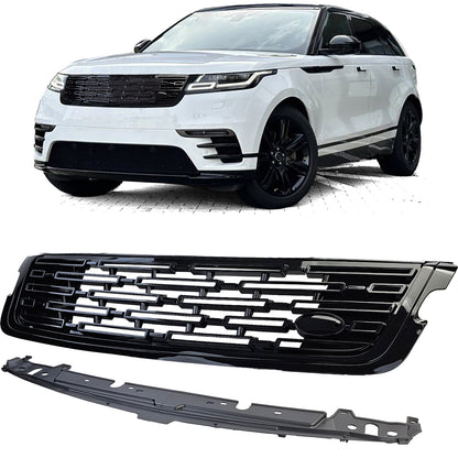 🔥Griglia Upgrade Look Nero Lucido Adatto per Range Rover Velar L560 17-23🔥