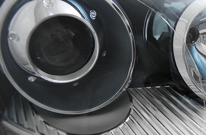 ART.6551 FARI ANTERIORI SPORT NERI VW GOLF 5 2003-2009