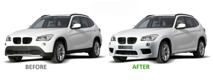 💫ART.7511 Paraurti Anteriore SPORT PDC per BMW X1 E84 2009-2013💫
