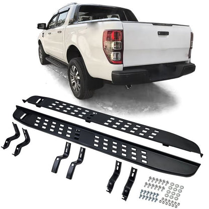 Pedane nere adatte per Ford Ranger T6 T7 T8 12-23