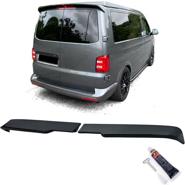 Spoiler sul tetto Spoiler posteriore con ABE nero lucido per VW Bus T6 T6.1