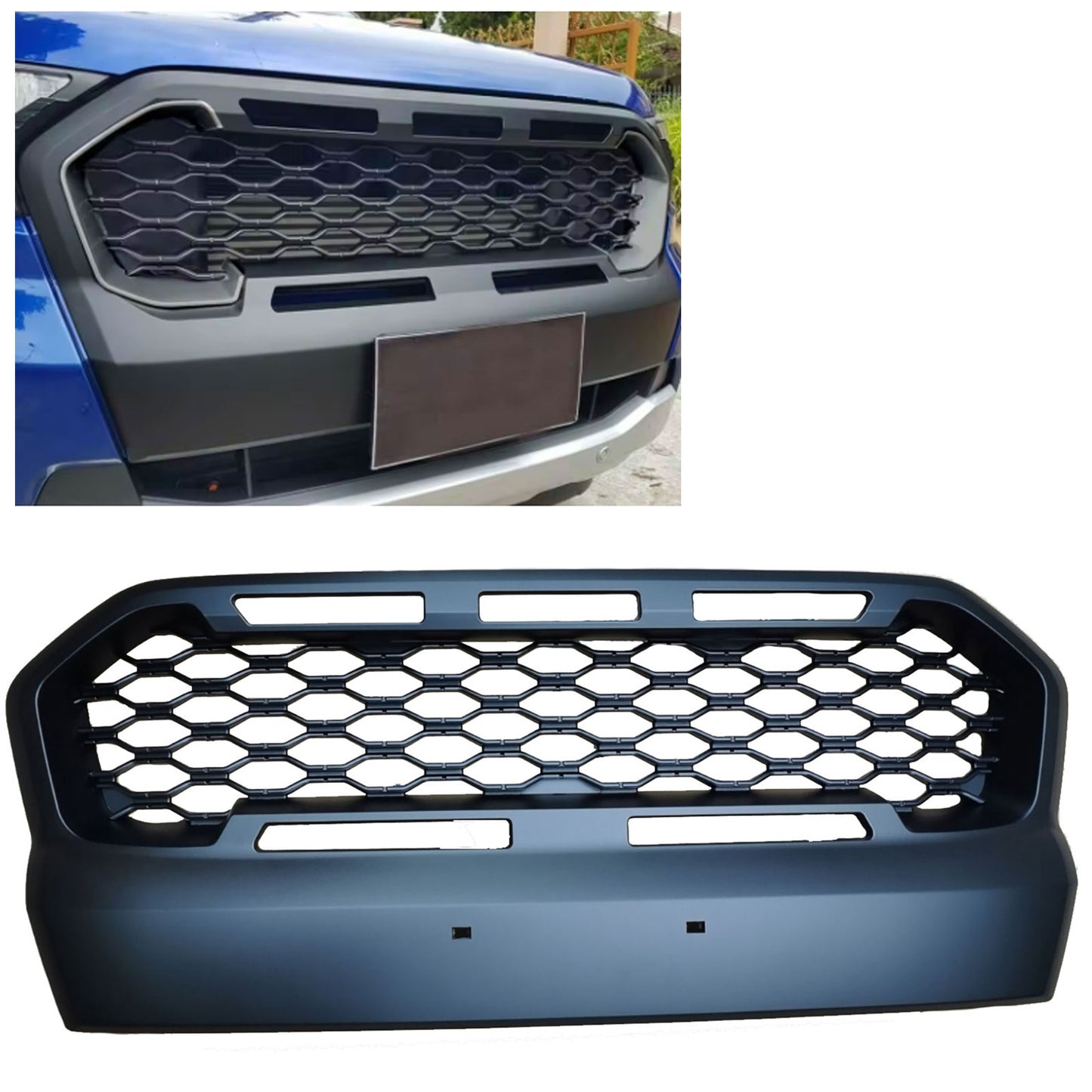 GRIGLIA Sport Black ADATTA PER Ford Ranger T7 16-19 2.2 3.2