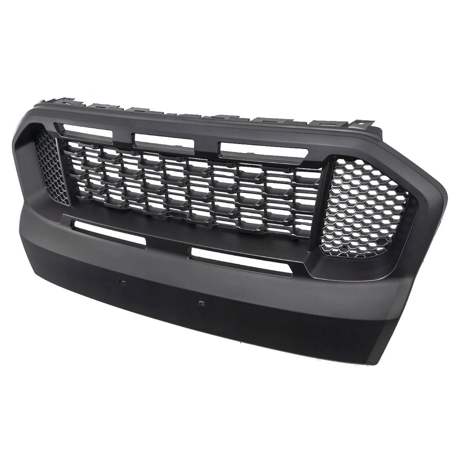 Griglia a nido d'ape Performance nera con LED adatta per Ford Ranger T7 16-19