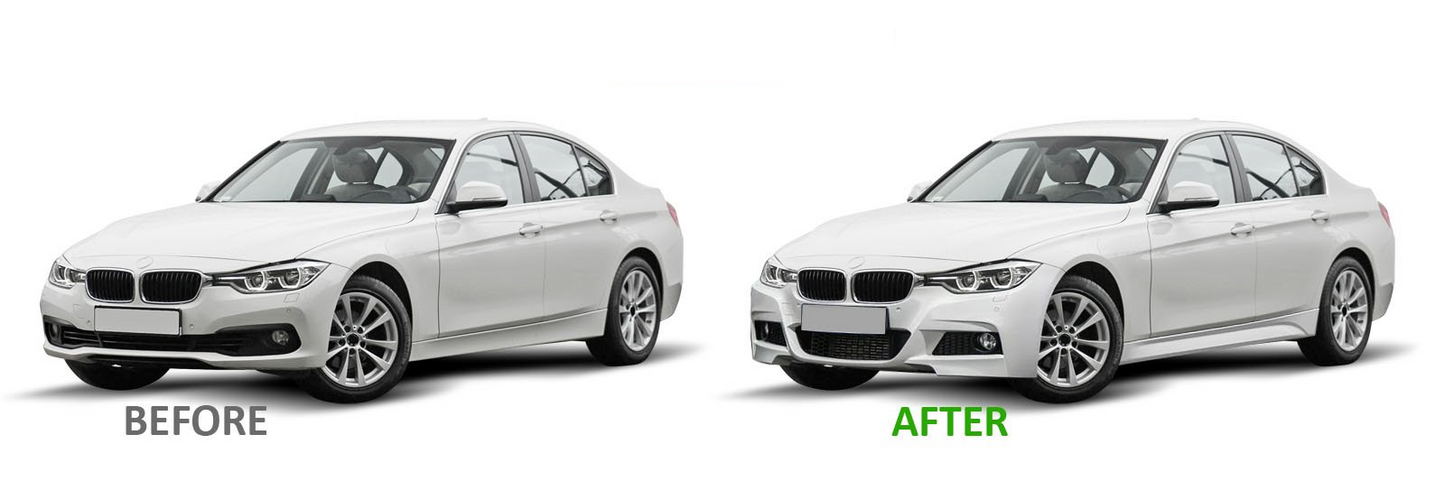 💫ART.10335 PARAURTI ANTERIORE SPORTIVO PDC -BMW F30 / F31 11-18💫