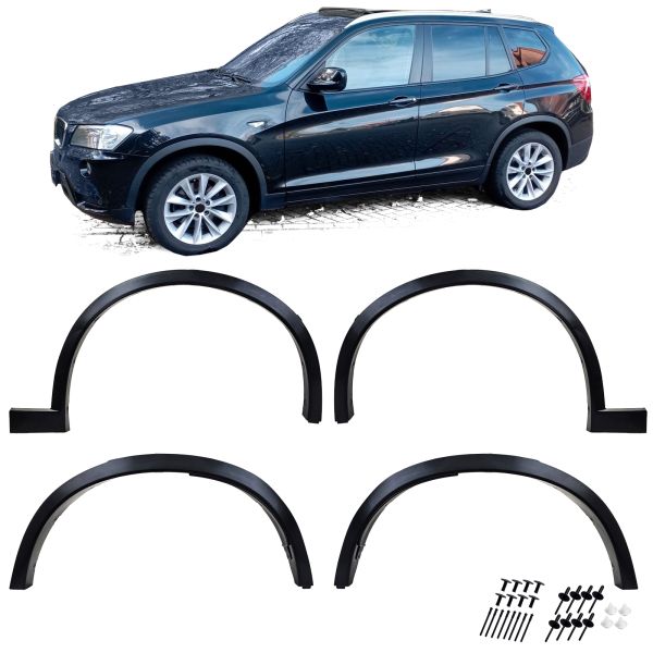 Set parafanghi passaruota adatto per BMW X3 M F25 10-17
