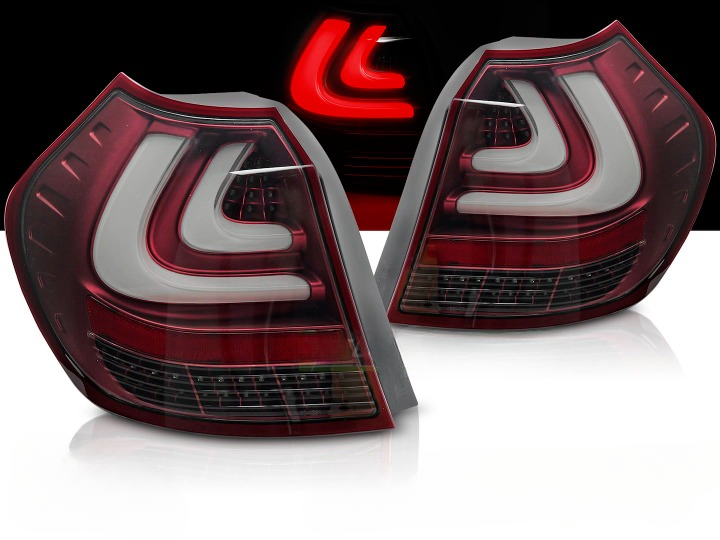 💫ART.4921 FARI POSTERIORI A BARRA LED ROSSA PER BMW E87 2004-2008💫