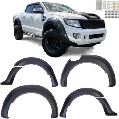 Set di parafanghi passaruota da 9 pollici adatto per Ford Ranger T6 12-16