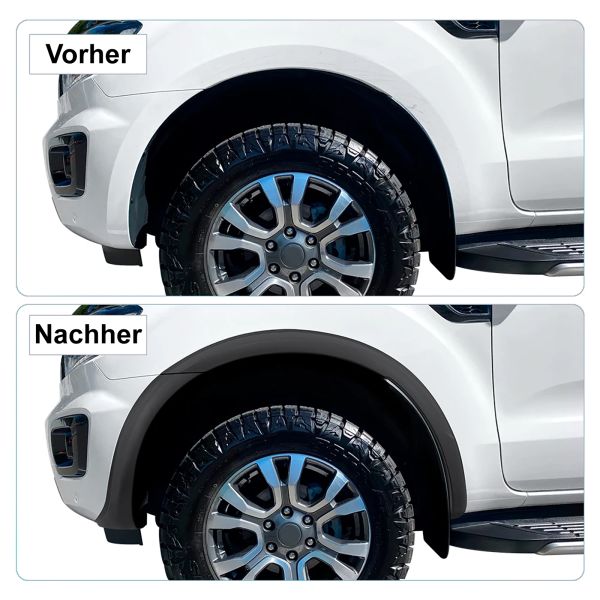 Passaruota parafango con PDC Set 3" per Ford Ranger T7 T8 15-22