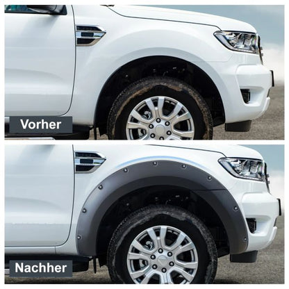 Passaruota parafango con PDC Set 6" per Ford Ranger T7 T8 15-22