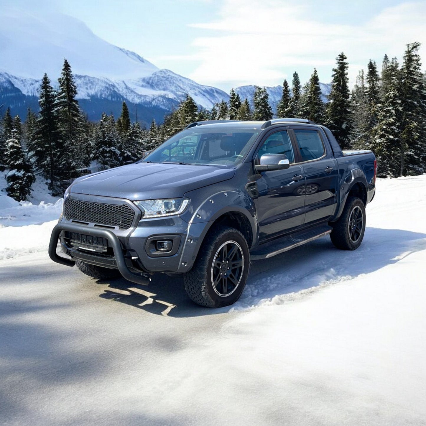 ❄️Estensioni passaruota con set PDC da 6" adatto per Ford Ranger T8 19-22❄️