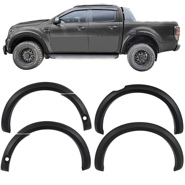 Wheel Arch Mudguard with PDC Set 6" for Ford Ranger T8 19-22