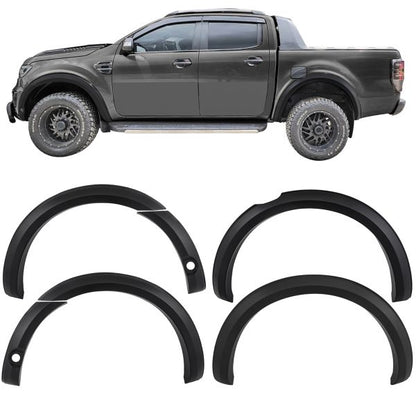 Wheel Arch Mudguard with PDC Set 6" for Ford Ranger T8 19-22