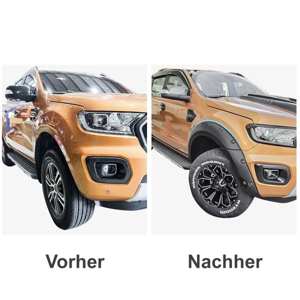 Wheel Arch Mudguard with PDC Suitable for Ford Ranger T8 19-23 