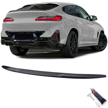 🔥Spoiler Posteriore Sport Lip Performance Nero Lucido per BMW X4 G02 18+🔥