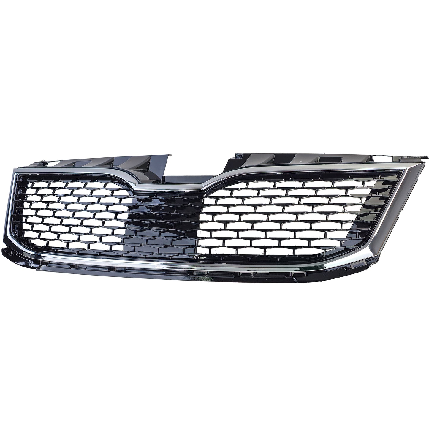 Griglia del radiatore sportiva cromata nera per Skoda Octavia 5E Facelift 17-20