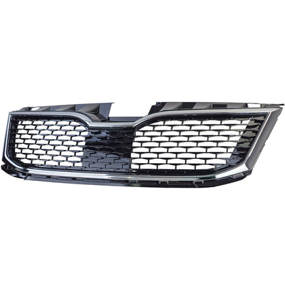 Griglia del radiatore sportiva cromata nera per Skoda Octavia 5E Facelift 17-20