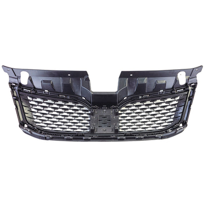 Griglia del radiatore sportiva cromata nera per Skoda Octavia 5E Facelift 17-20