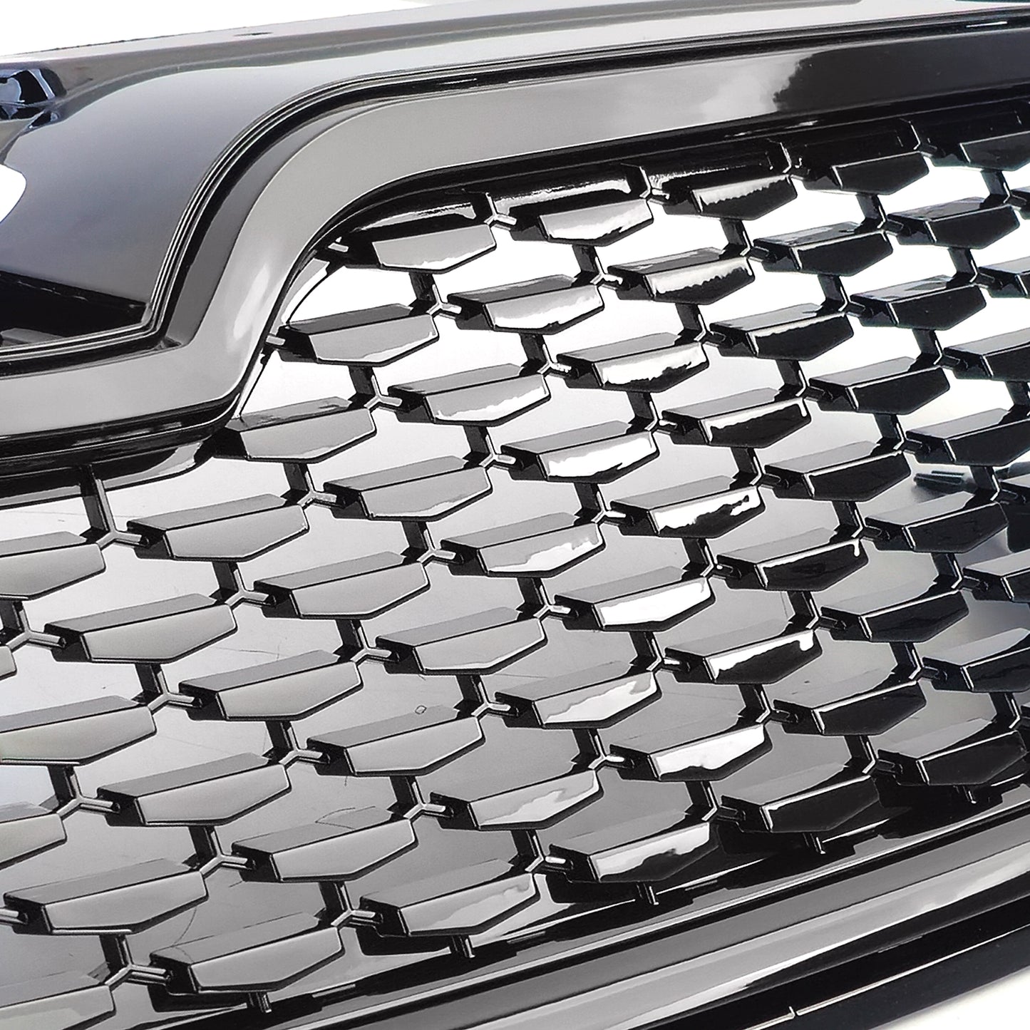 Griglia del radiatore sportiva nera lucida per Skoda Octavia 5E pre-restyling