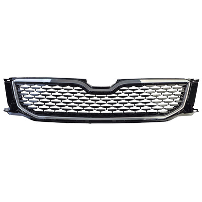 Griglia del radiatore sportiva cromata nera per Skoda Octavia 5E pre-restyling
