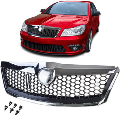 Griglia valigia Sport nera cromata adatta per Skoda Octavia 1Z Facelift 09-13
