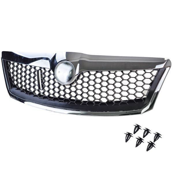 Griglia valigia Sport nera cromata adatta per Skoda Octavia 1Z Facelift 09-13