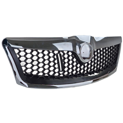 Griglia del radiatore Sport RS cromata nera per Skoda Octavia 1Z Facelift 09-13