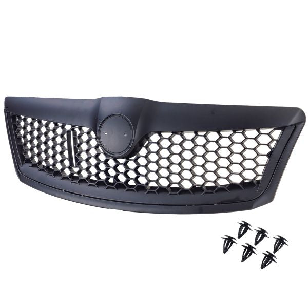 Black RS Sport Grille suitable for Skoda Octavia 1Z Facelift 09-13