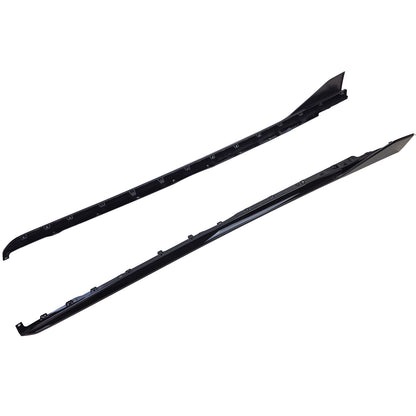 Minigonne laterali nero lucido adatto per BMW serie 1 F40 dal 2019