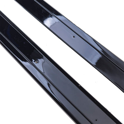 Gloss Black Side Skirts Fit For BMW 5 Series F10 F11 2010-2017