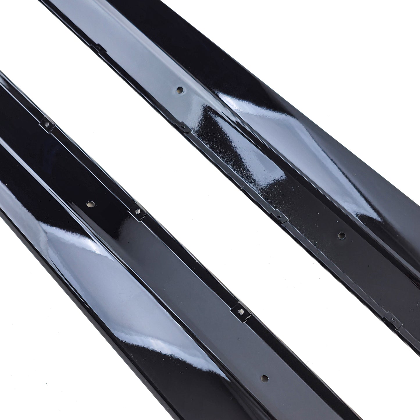 Minigonne laterali nero lucido adatte per BMW serie 5 G30 G31 dal 2017
