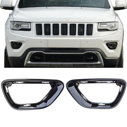 ✨Fendinebbia Surround Nero Lucido adatto per Jeep Grand Cherokee WK2 14-17✨