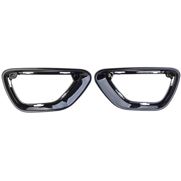 ✨Fendinebbia Surround Nero Lucido adatto per Jeep Grand Cherokee WK2 14-17✨
