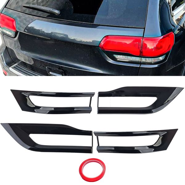 ✔️PALPERE PER FARI COVER Nero Lucido adatto per Jeep Grand Cherokee WK2 14✔️