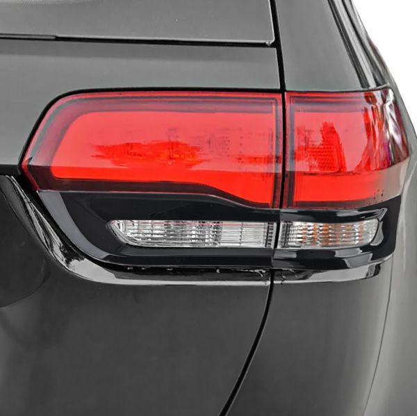 ✔️PALPERE PER FARI COVER Nero Lucido adatto per Jeep Grand Cherokee WK2 14✔️