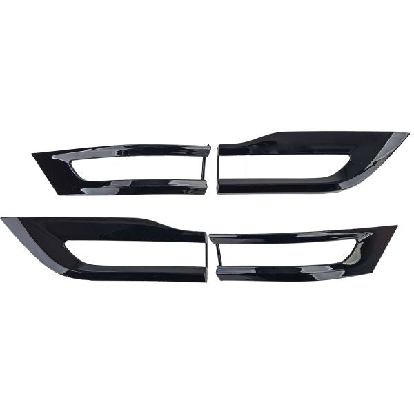 ✔️PALPERE PER FARI COVER Nero Lucido adatto per Jeep Grand Cherokee WK2 14✔️