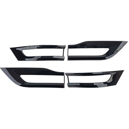 ✔️PALPERE PER FARI COVER Nero Lucido adatto per Jeep Grand Cherokee WK2 14✔️