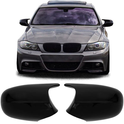 ✨Calotte specchietti di ricambio nero lucido adatto per BMW SERIE 3 E90 E91 E92