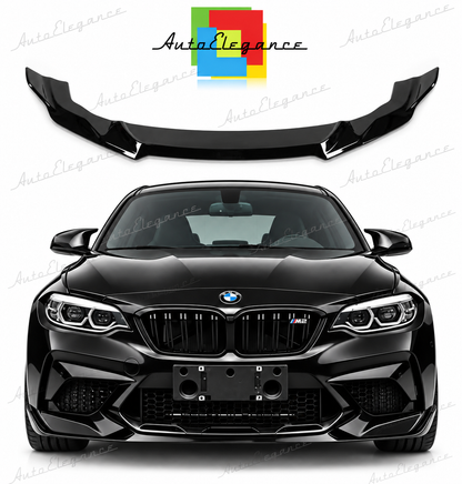 👉Splitter M Performance adatto per BMW M2 (F87) 15-21 Nero lucido👈