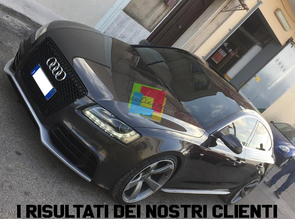 Paraurti anteriore e spoiler aggiuntivo adatti per Audi A5 8T (2007-2011)