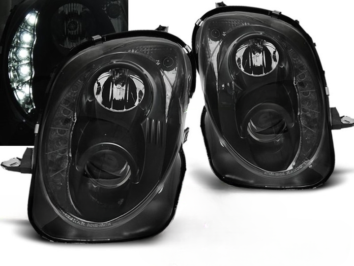 ART.5476 FARI ANTERIORI ALFA ROMEO MITO 08-19 TRU DRL BLACK