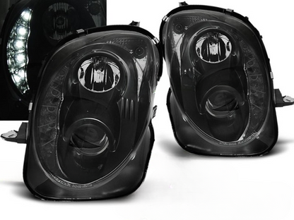 ART.5476 FARI ANTERIORI ALFA ROMEO MITO 08-19 TRU DRL BLACK